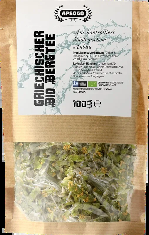 Apsogo Griechischer Bio Bergtee