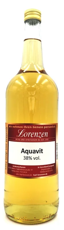 Aquavit 38% vol. lose vom Fass
