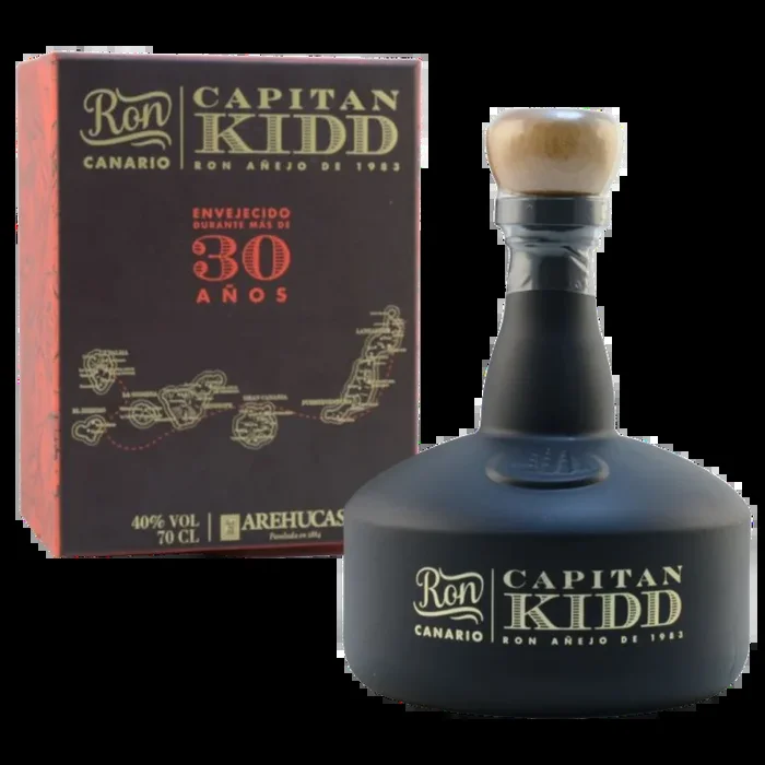 Arehucas Captain Kidd 30 Jahre 40% 0,7l