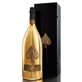 Armand de Brignac Brut Gold in Holzkiste Champagner 9,0l Flasche