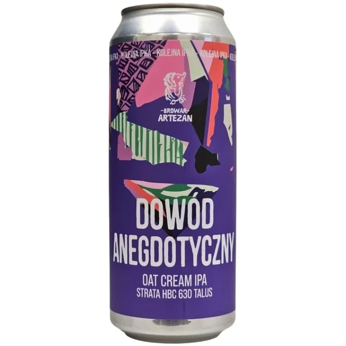 ARTEZAN ANECDOTAL EVIDENCE – Oat Cream IPA