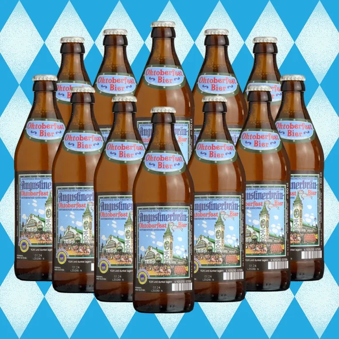 Augustiner München Oktoberfest Beer 500ml Bottles (Multipack) – 6.3% ABV
