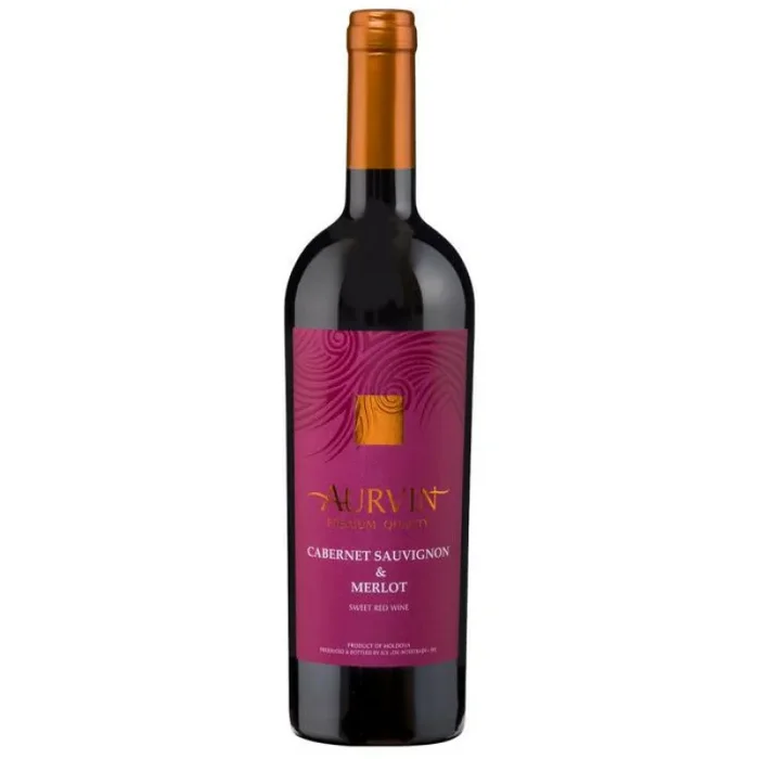 AURVIN CAB SAV & MERLOT Wein Rot Süß