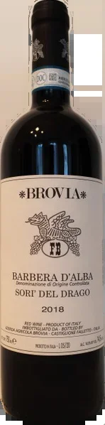 Azienda Agricola Brovia Barbera d’Alba Sori del Drago 2018