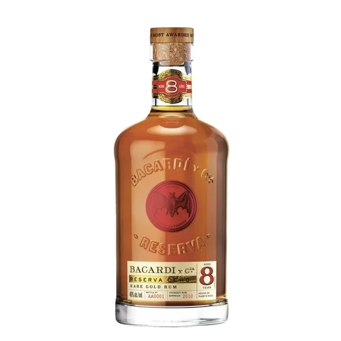 Bacardi 8 Years – Reserva Ocho Flasche (0,7 Liter)