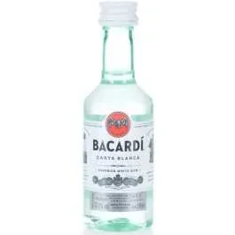 Bacardi Carta Blanca Miniatur 37.5% 0.05