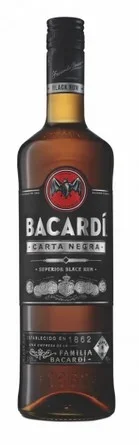 Bacardi Carta Negra 37,5% 0.7 Einweg