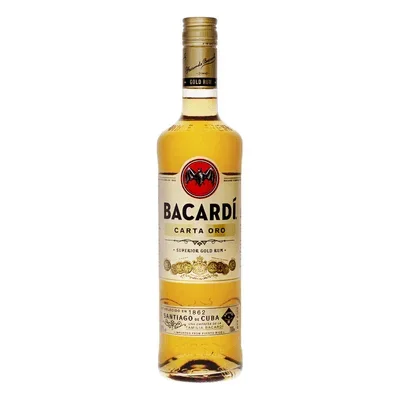Bacardi Carta Oro Rum 40% 70cl