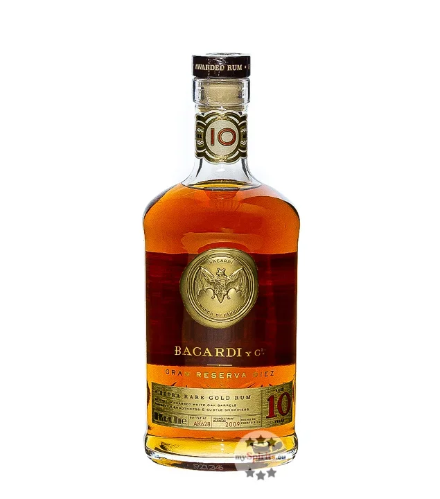 Bacardi Gran Reserva Diez kaufen – fruchtiger Rum