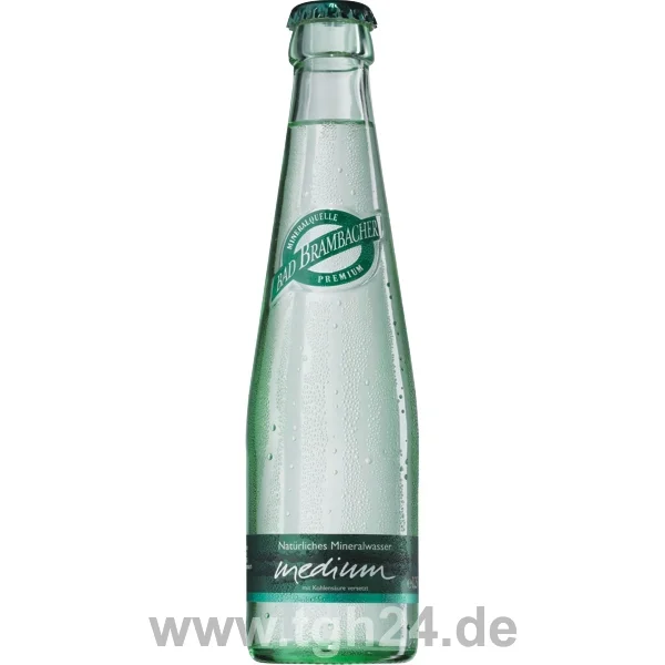 Bad Brambacher Medium Gourmet 20×0,25 l – tgh24 – Fachgroßhandel für Getränke