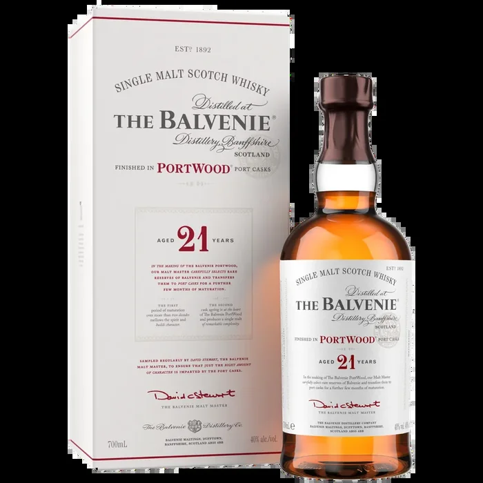 Balvenie 21 Jahre Portwood Speyside Whisky 40% 0,7l
