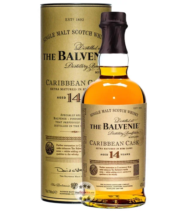 Balvenie Caribbean Cask Whisky 14 Jahre