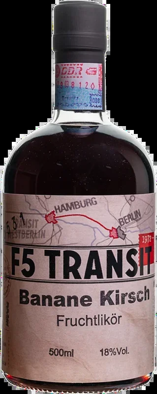 Banane Kirsch Likör No. 5531 – KiBa mit Schuss – F5 Transit – Transitschnaps
