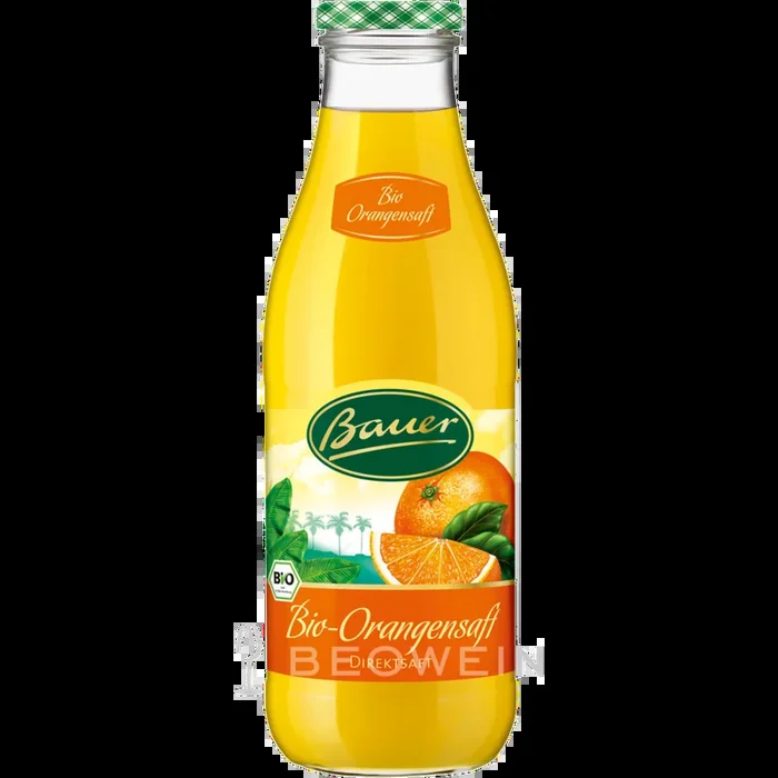 Bauer Bio Orangen Direktsaft 6×0,98 l – tgh24 – Fachgroßhandel für Getränke