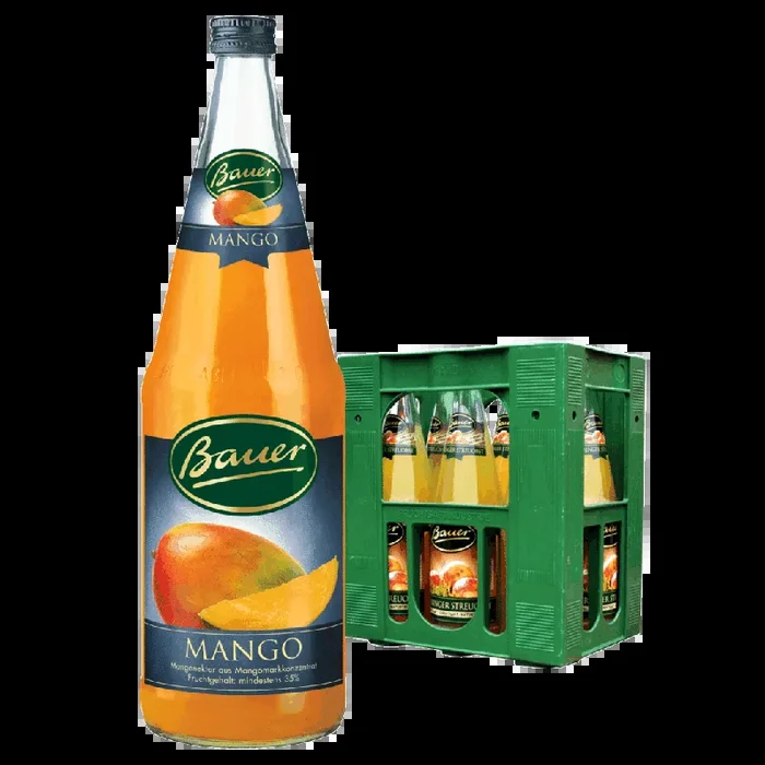 Bauer Mango-Nektar 6×1,0 l – tgh24 – Fachgroßhandel für Getränke