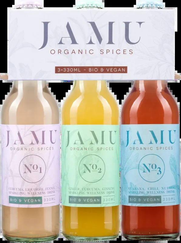 Beauty & Energie Boost – 6x Limonade von Jamu