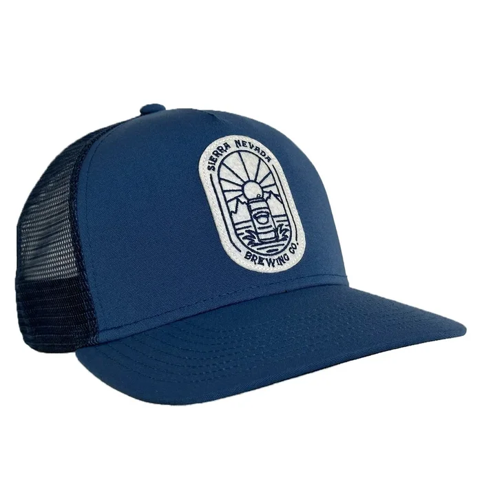Beer Can Sunshine Oval Patch Hat