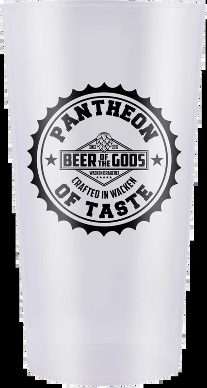 Beer of the Gods plastic cup