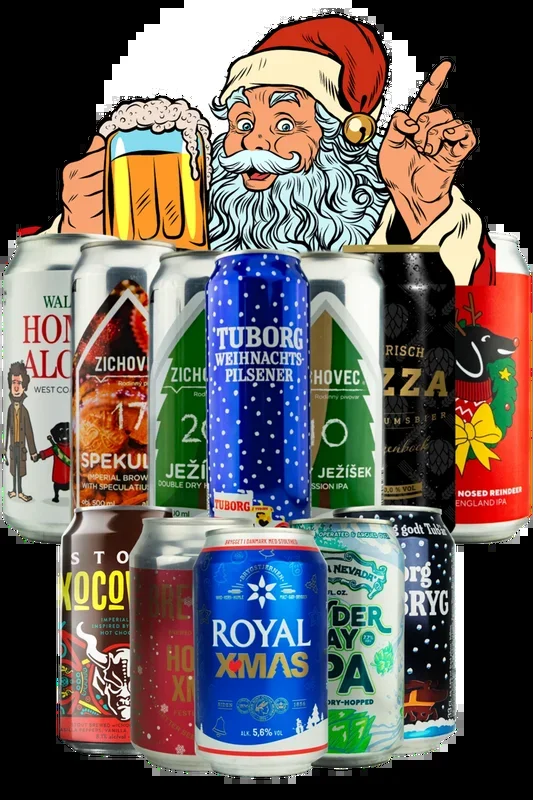 Beer package Christmas cans – Craft Beer tasting set