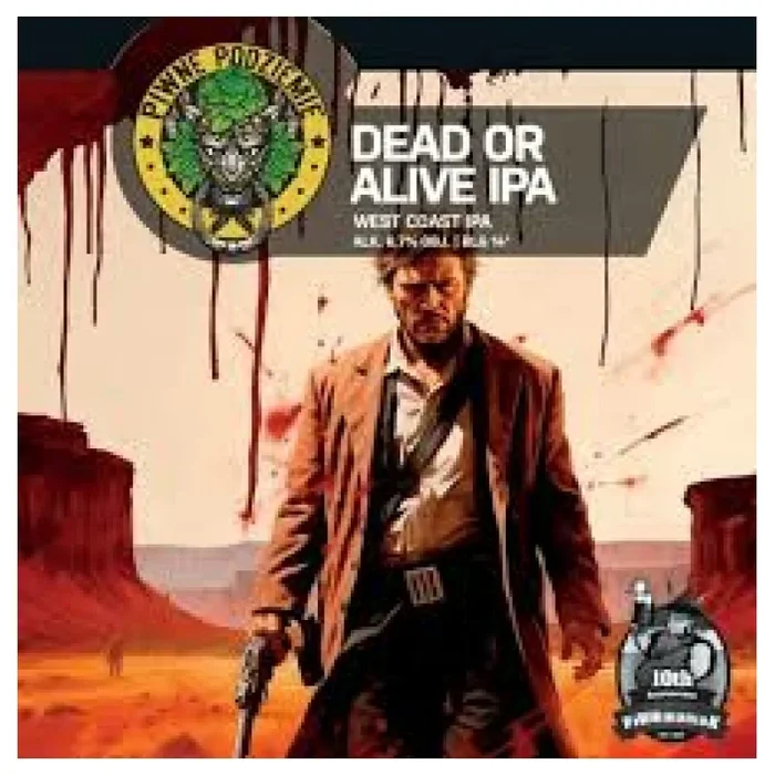 BEER UNDERGROUND DEAD OR ALIVE IPA West Coast Ipa