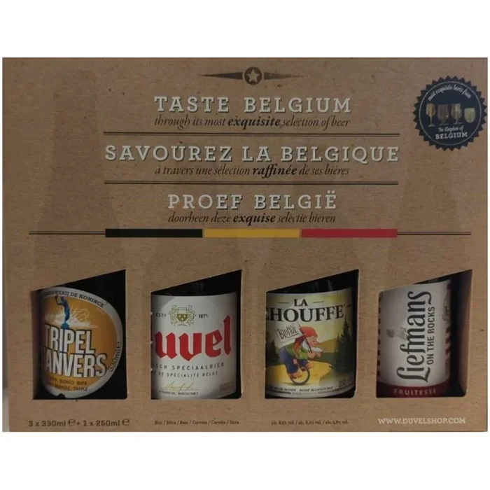 BELGIA – DUVEL – ZESTAW TASTE BELGIUM