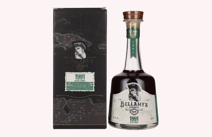 Bellamy’s Reserve Rum Guyana Enmore 1991 54,3% Vol. 0,7l in Geschenkbox