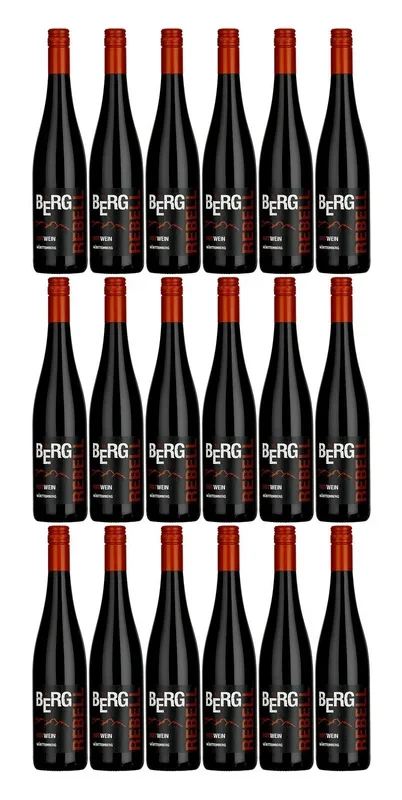 BergRebell Rotweincuvée, Winzer vom Weinsberger Tal, Württemberg (18 x 0,75 l)