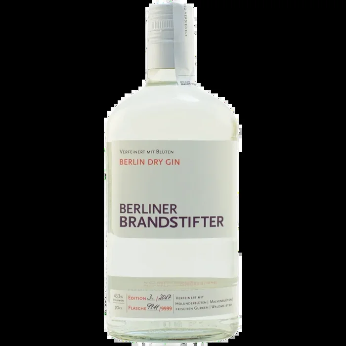 Berliner Brandstifter Dry Gin 43,3% 0,7l