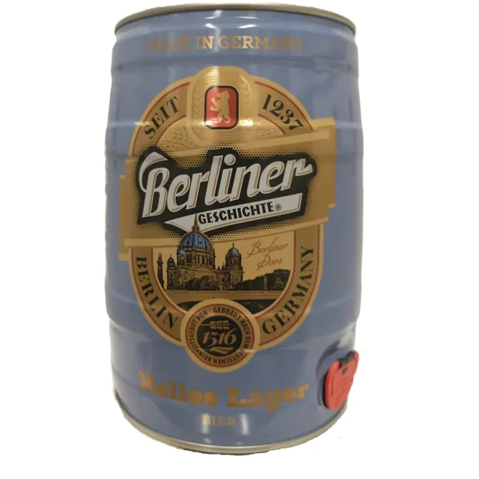 BERLINER GES HELLES LAGER – FASS 5L