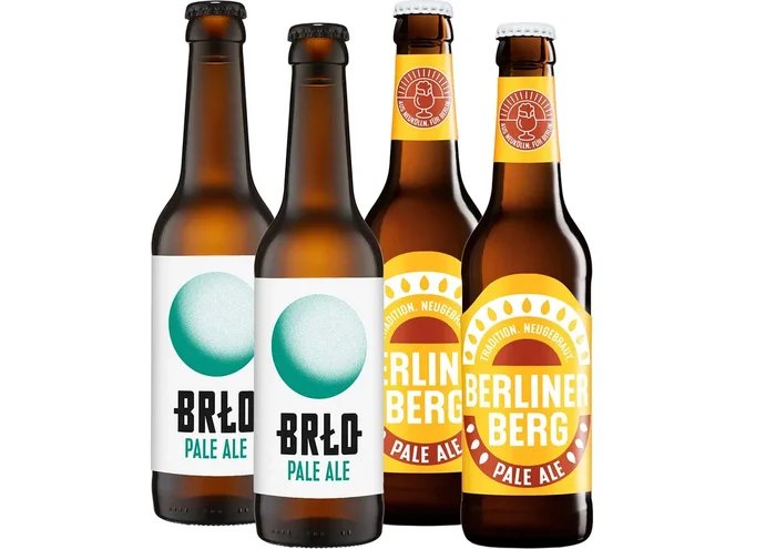 Berliner Pale Ale Bier Paket mit 4 Bierflaschen