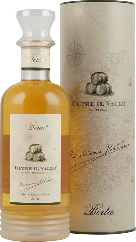 Berta Grappa Invecchia Oltre il Vallo in Dose 0,7 Liter 43 % Vol.