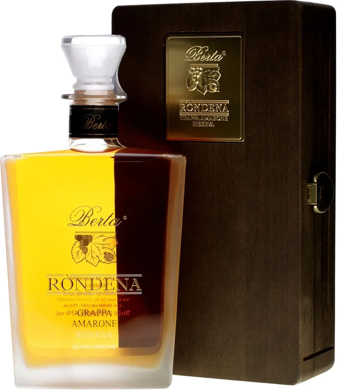 Berta Rondena Grappa Amarone Riserva 0,7 Liter 43 % Vol.