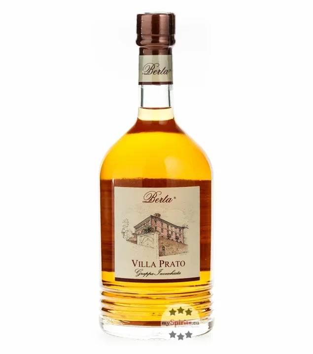 Berta Villa Prato Grappa Invecchiata 1 L in Holzkiste