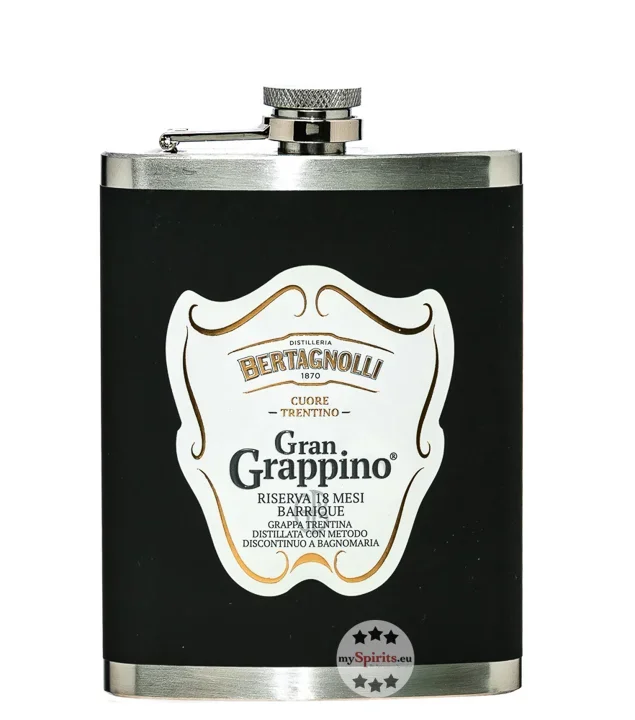 Bertagnolli Gran Grappino Riserva Flachmann 0,2l