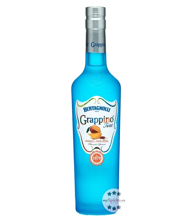 Bertagnolli Grappino Twist Mango & Pepe Rosa 28 %