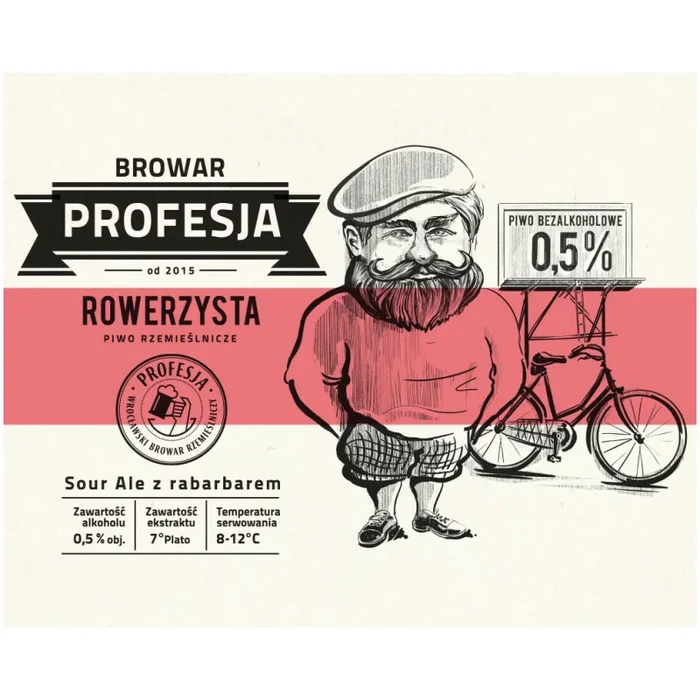 Beruf CYCLIST – Sour Ale mit Rhabarber