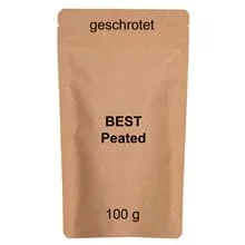 BEST Peated Malz 100g-Pack geschrotet