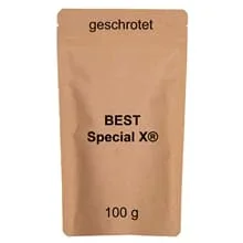 BEST Special X® Malz 100g-Pack geschrotet
