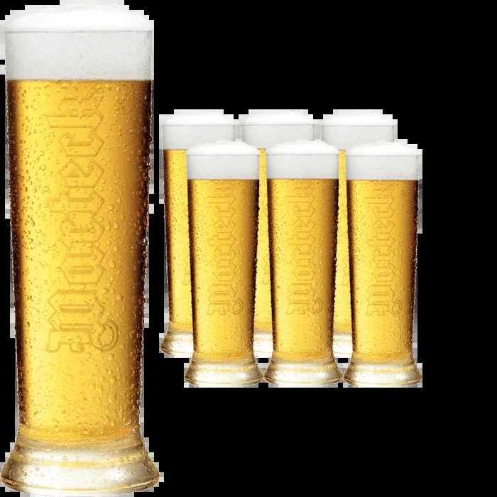 Bicchiere Warteck Relief 6x30cl | Acquistalo subito nel nostro negozio di bevande