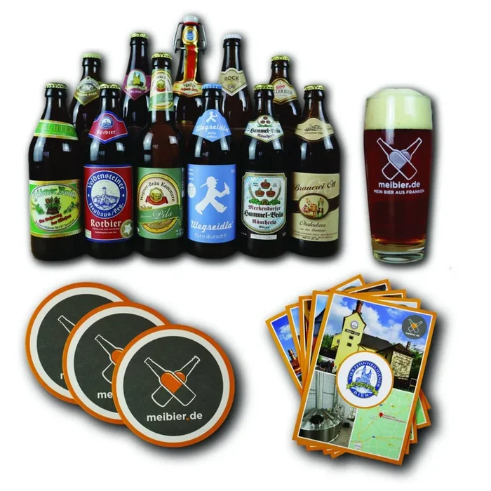 Bier Geschenkbox mit Info FLYER + Willi #2