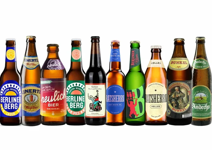 Bier Paket Deutschland mit 10 Bierflaschen