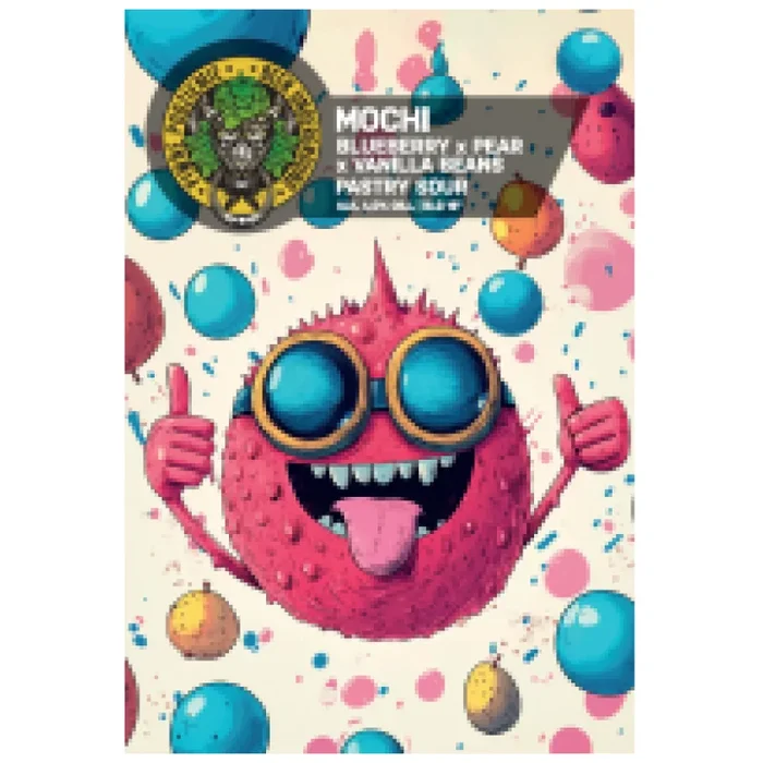 BIER UNDERGROUND MOCHI HEIDELBEERE BIRNE VANILLEBOHNEN – GEBÄCK SAUER