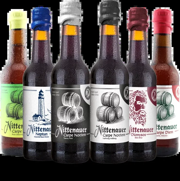Bierbox Royale (1x Rum Porter + 1x Bière Brut + 4x Barrel Aged Barley Wine)