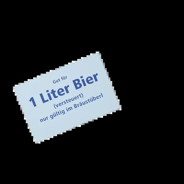 Biermarke fürs Aldersbacher Bräustüberl