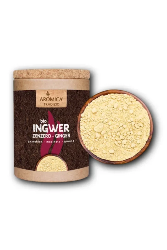 Bio Ingwer Pulver Tradizio 110g Aromica Kräuter und Gewürze | Karad…