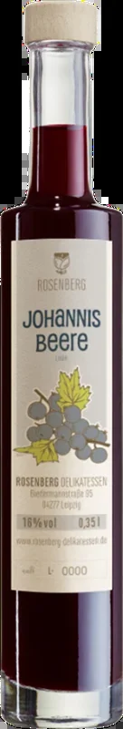 Bio Likör Schwarze Johannisbeere