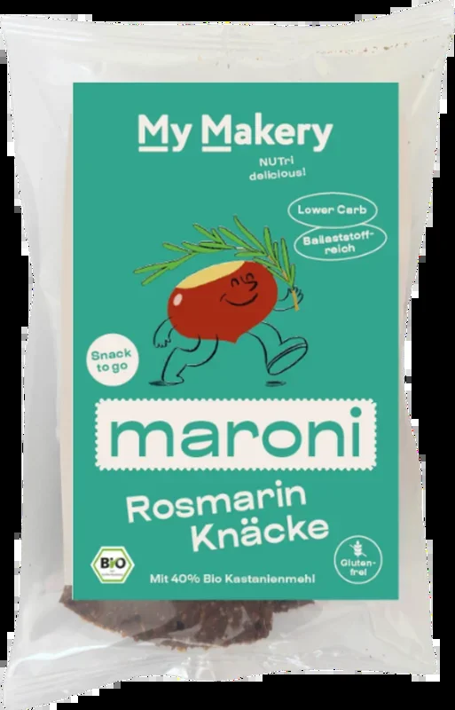 Bio Maroni Knäcke Snack Rosmarin