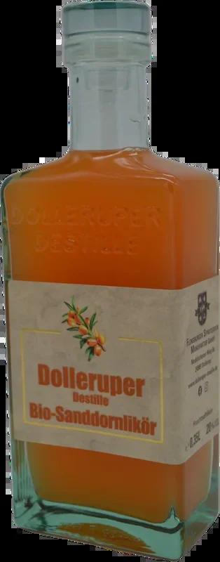 Organic sea buckthorn liqueur