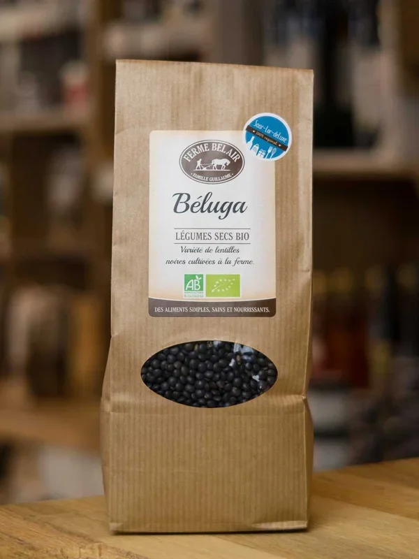 BIO schwarze Beluga Linsen