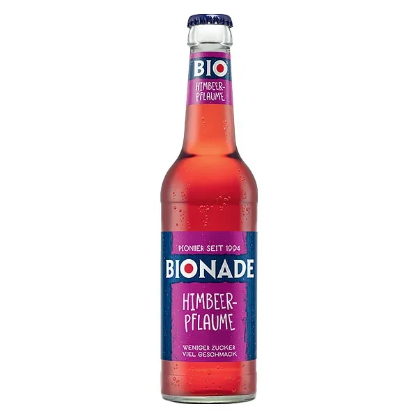 Bionade Himbeer-Pflaume 12×0,33L